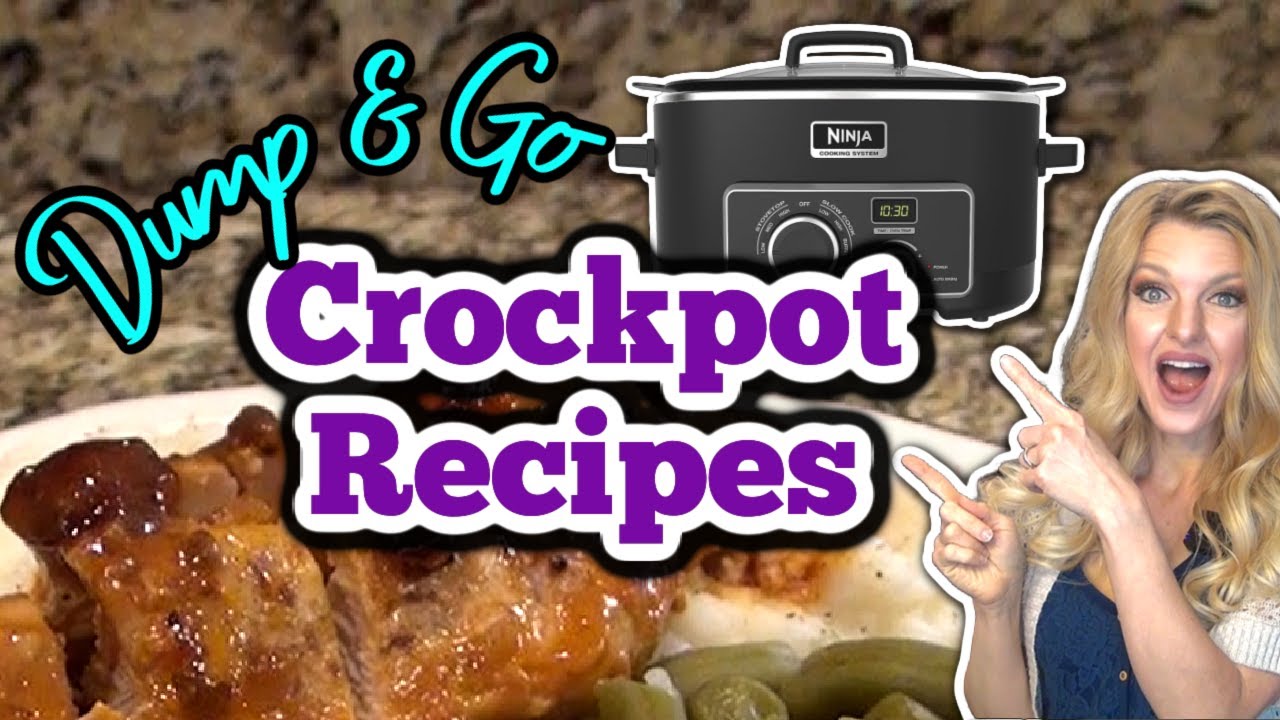 Amazing 4-Ingredient DUMP & GO CROCKPOT RECIPES that will Blow Your Mind!