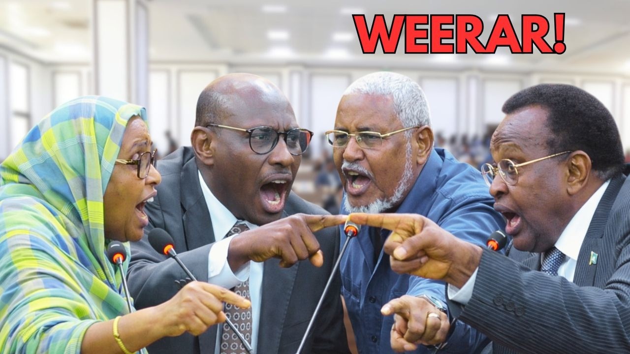 Xildhibaanada oo Weerar isku qaaday, Muuse Suudi oo aan Waxba reeban iyo Haweenka oo galay Dagaalka