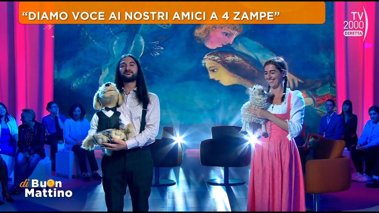 Di Buon Mattino (Tv2000) - I ventriloqui lirici Naimana e Daniele