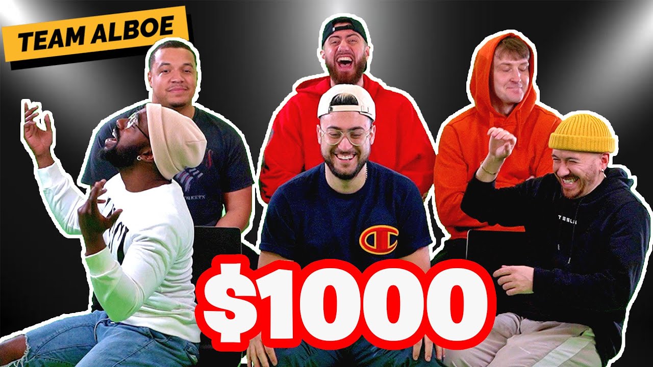6 YouTubers Decide Who Wins $1,000 - Team ALBOE (CUT Parody)
