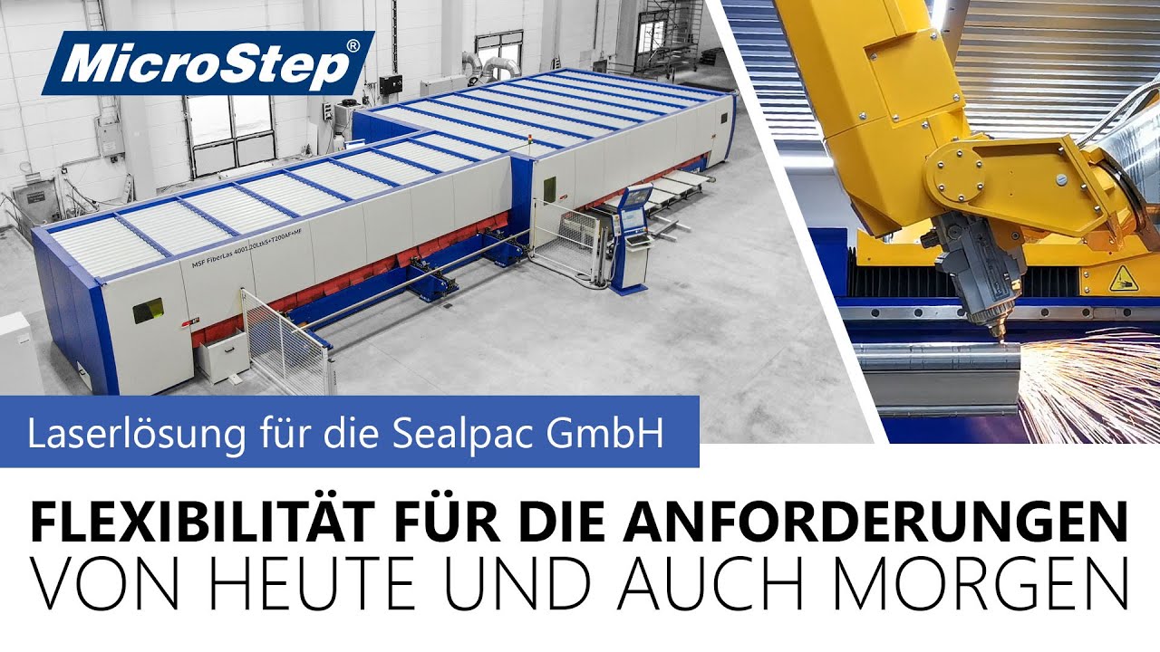 Laserlösung für die Sealpac GmbH: Flexibilität für die Anforderungen von heute und auch morgen
