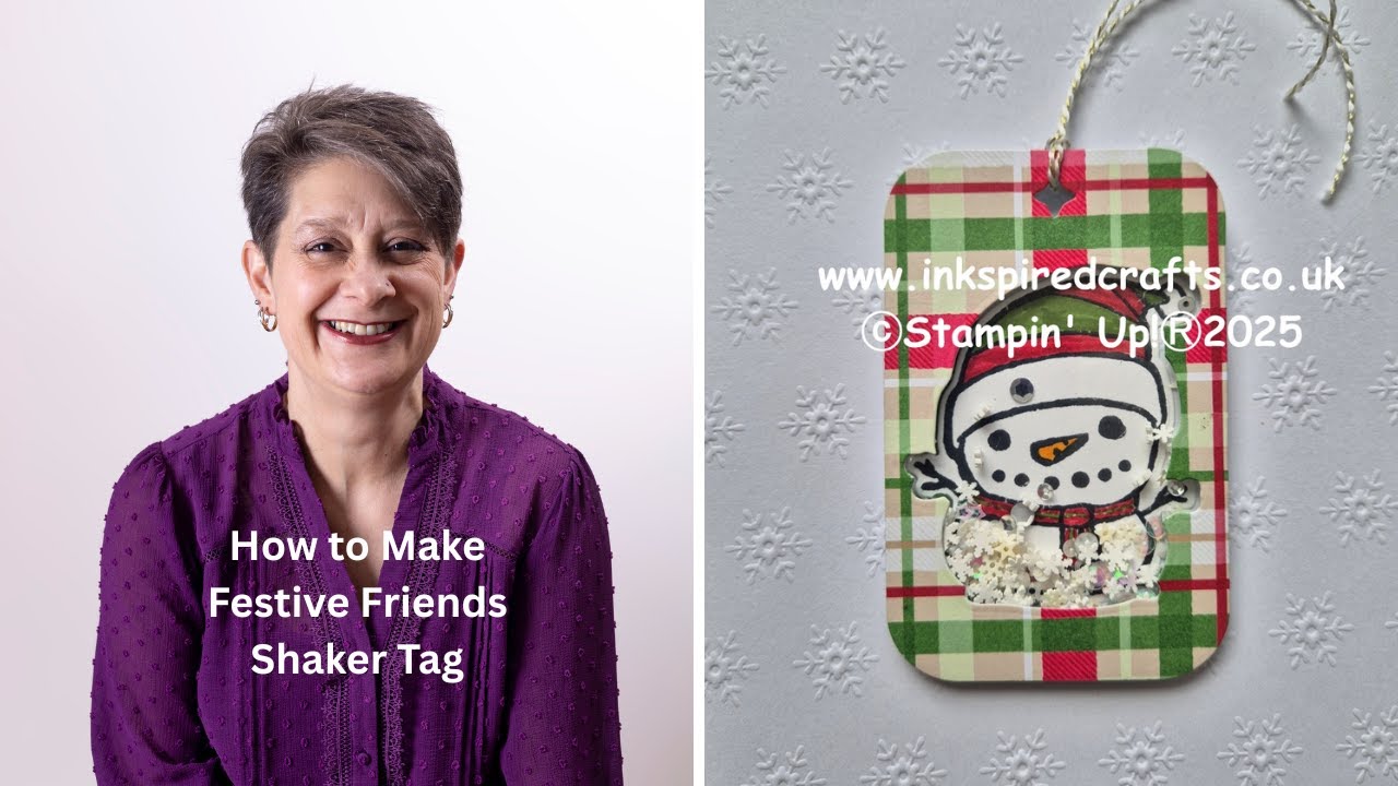 How to Make a Festive Friends Shaker Tag