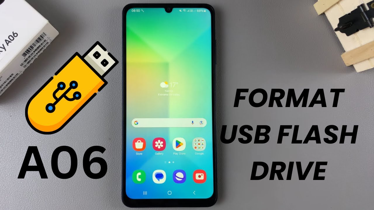 How To Format USB Flash Drive On Samsung Galaxy A06