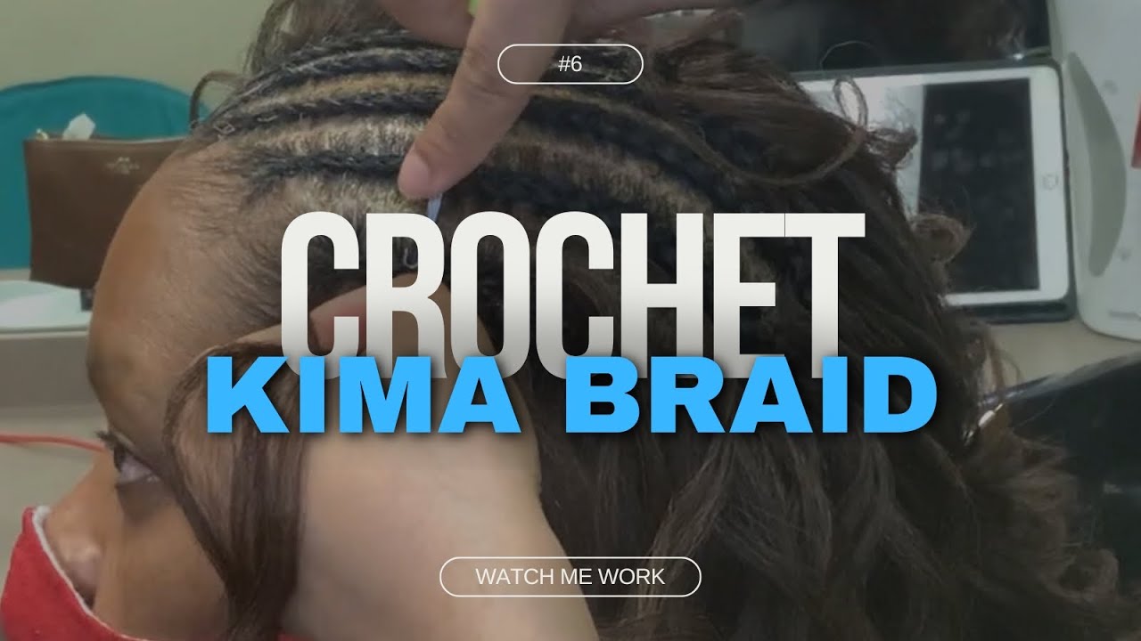 ВЯЗАНИЕ КОС | Kima Braid: Ocean Wave | ПОСМОТРИТЕ, КАК Я РАБОТАЮ | Mariah A Lenox