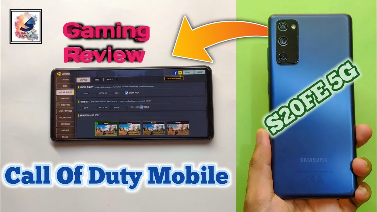 Samsung Galaxy S20FE 5G COD Mobile Gaming Review in 2023