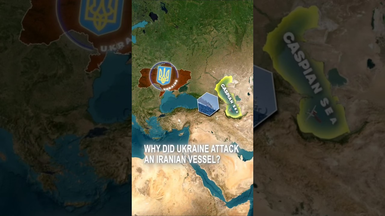 Украина нанесла удар по иранскому судну в Каспийском море | Разбор маршрута поставок между Россие...