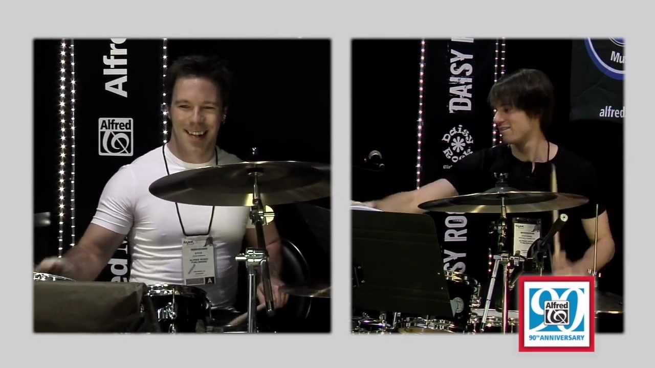 Stephane Chamberland and Steve Gendron - Drumset Duets at NAMM 2012