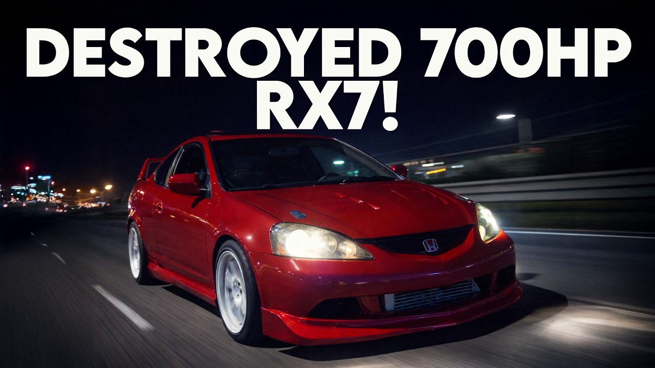 Big Turbo 400HP Honda RSX - DESTROYS SEMA RX-7!