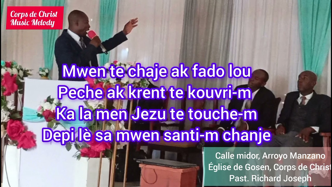 LI TOUCHE-M . Corps de Christ