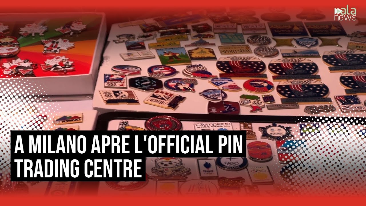 Spille Mania, a Milano apre l'Official Pin Trading Centre delle Olimpiadi Milano Cortina 2026