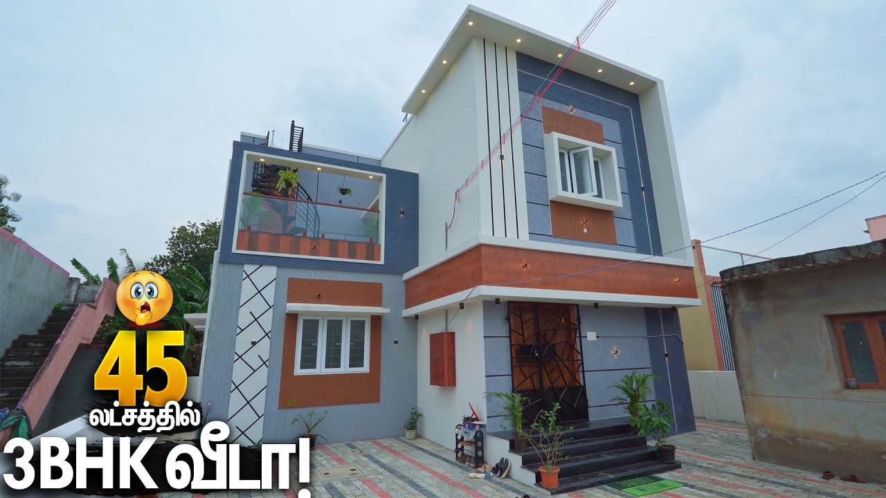 45 லட்சத்தில் இப்படி ஒரு வீடா! Budget 3BHK Duplex House with Interior | Mano's Try Home Tour
