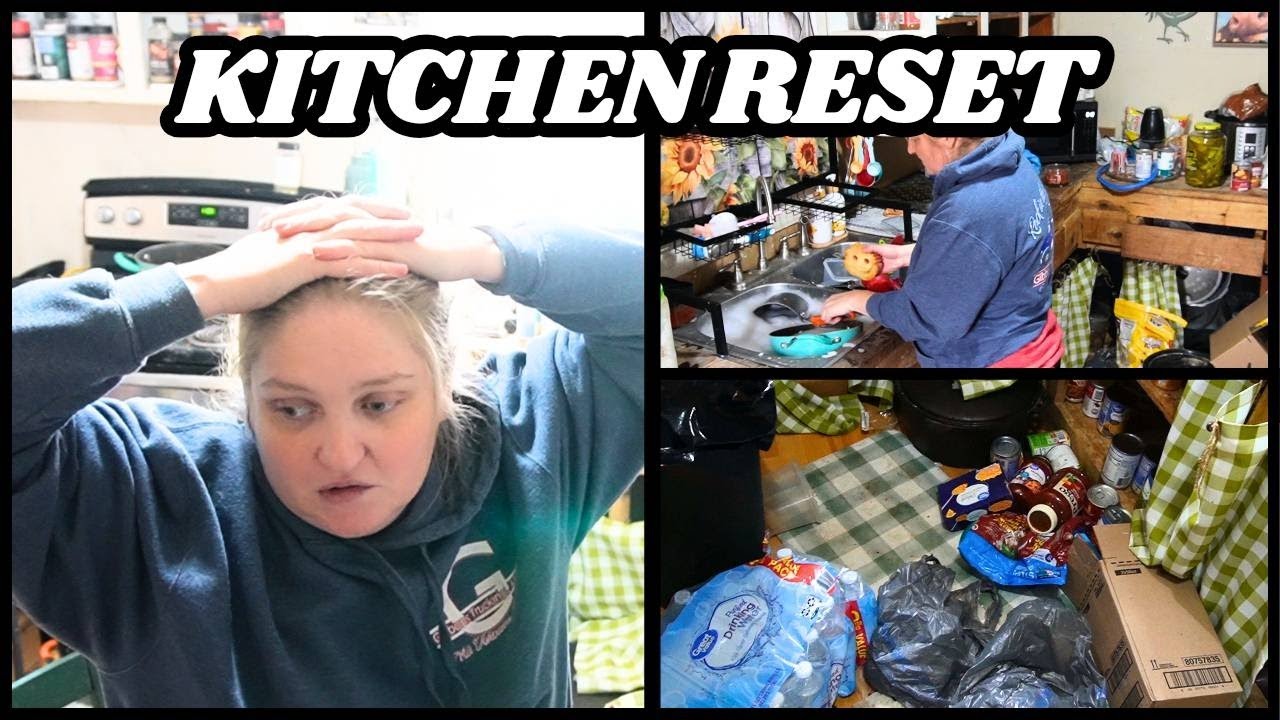 No Energy Kitchen Clean With Me!
