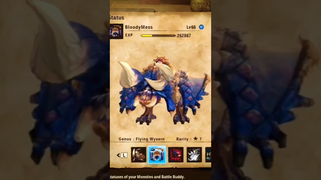 My MHS2 Team after Fatalis Fight #monsterhunterstories2 #halloffame