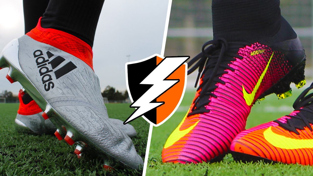 Superfly 5 v Purechaos | Nike Mercurial vs. adidas X16+ Football Boots