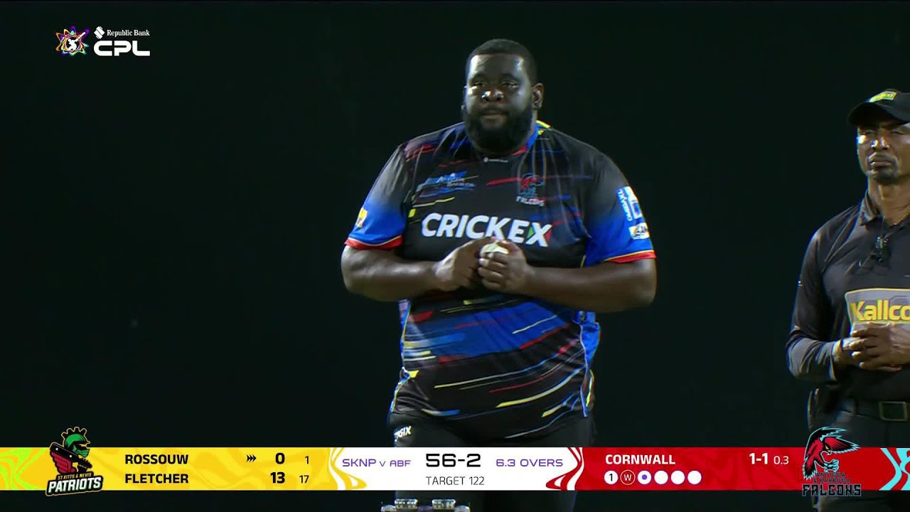 Rahkeem Cornwall Takes Two BRILLIANT Wickets! | CPL 2025