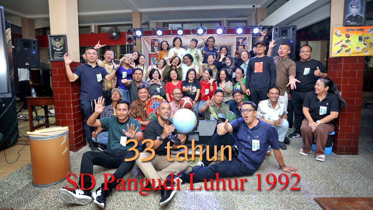 Reuni 33th SD PL 1 dan  2 Angkatan lulus 1992