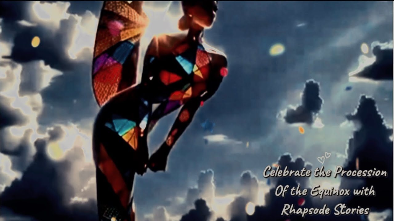 Gold, celebrate the Procession of the equinox 