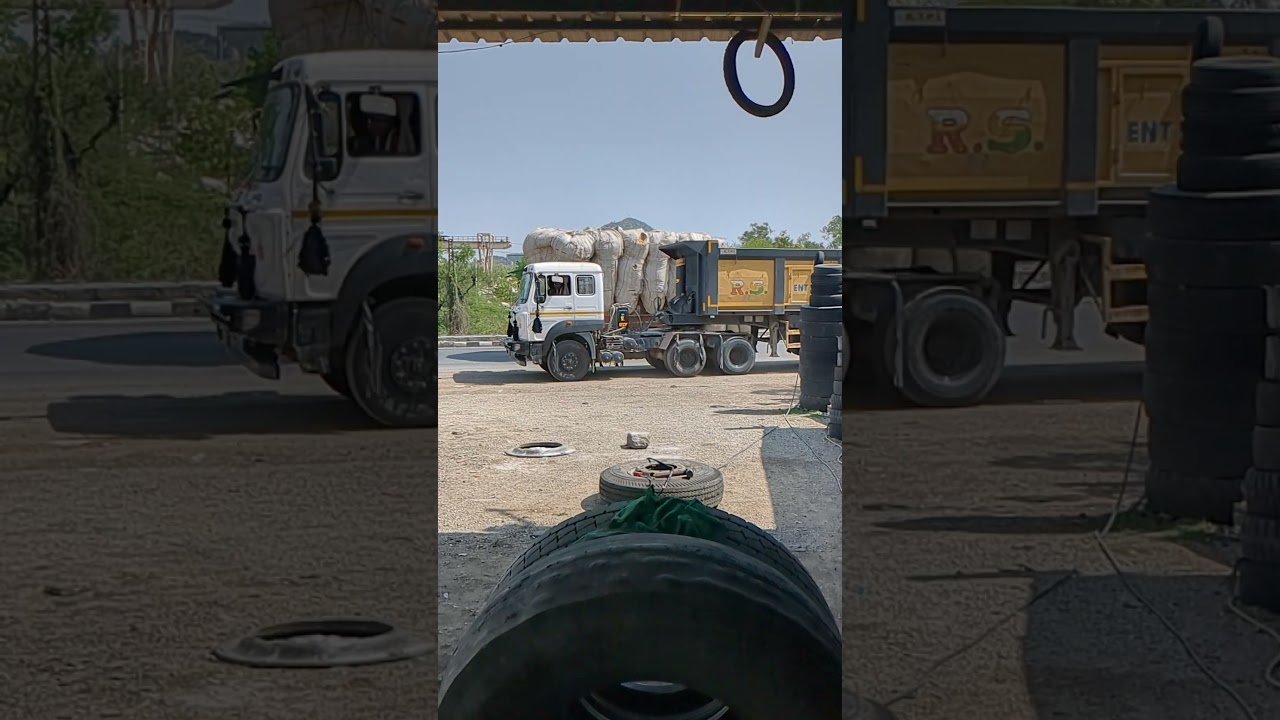 tata signa 5530 tipper trailer