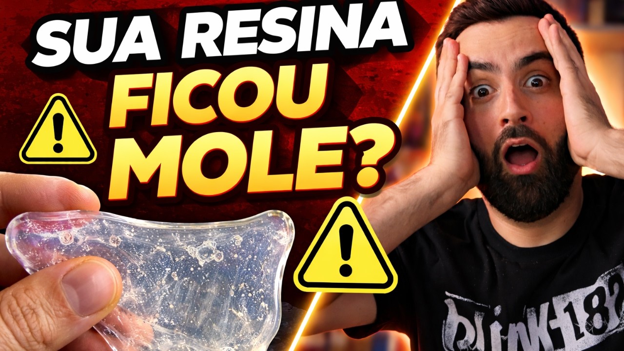 5 ERROS que DESTROEM sua Resina Epóxi (e como evitar cada um)
