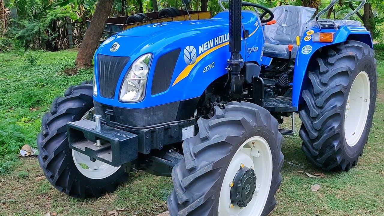 Полноприводный трактор New Holland 4710, модель 2021 года, 47 л.с. Полный обзор | Часть 01