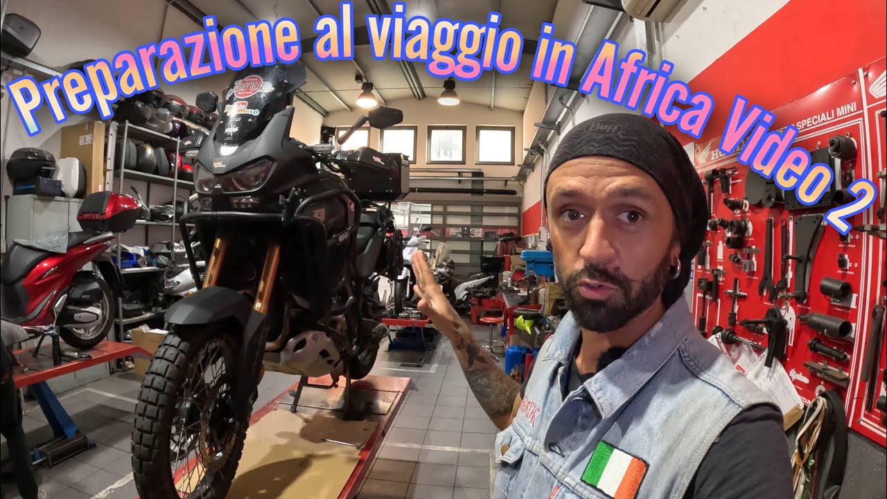 Tutorial: Cambio olio e filtro AfricaTwin2022 e filtro benzina per impurità e acqua