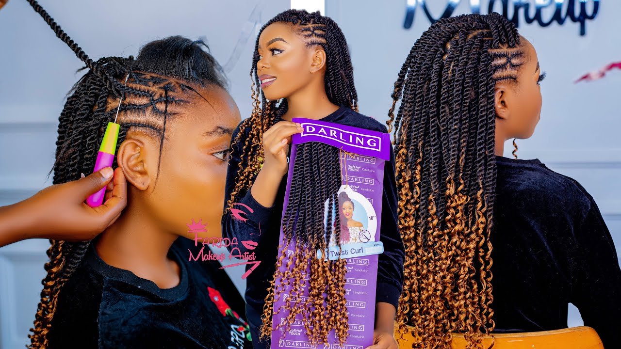 Jinsi ya kusuka NYWELE MPYA YA TWIST CURLY