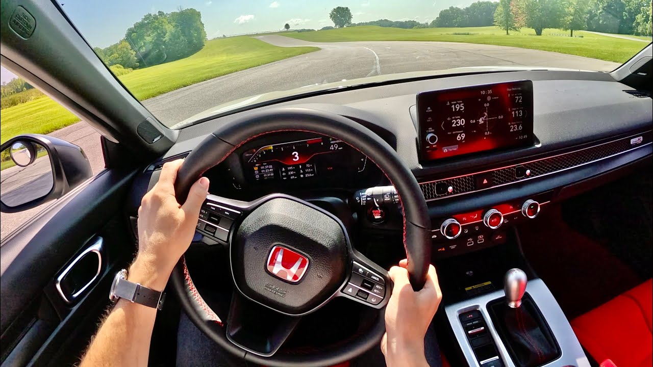 The FL5 Civic Type R Gets More Grip - Pilot Sport Cup 2s on Track