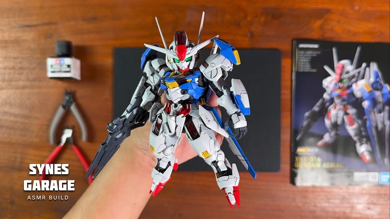 Gundam Aerial MGSD | ASMR BUILD | Bandai