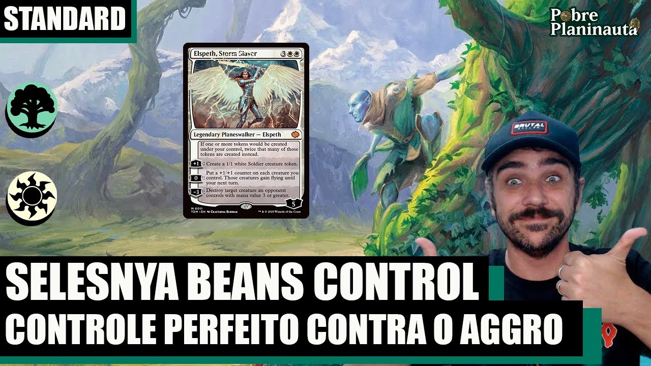 QUEM DISSE QUE VERDE BRANCO NÃO CONTROLA ?  -Selesnya Beans Control - MTG STANDARD TDM