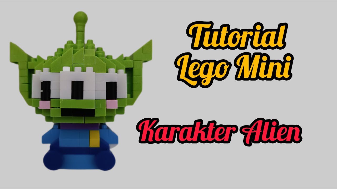 ASAH OTAK‼️SERUNYA MERAKIT MINI LEGO BRICKS KARAKTER ALIEN