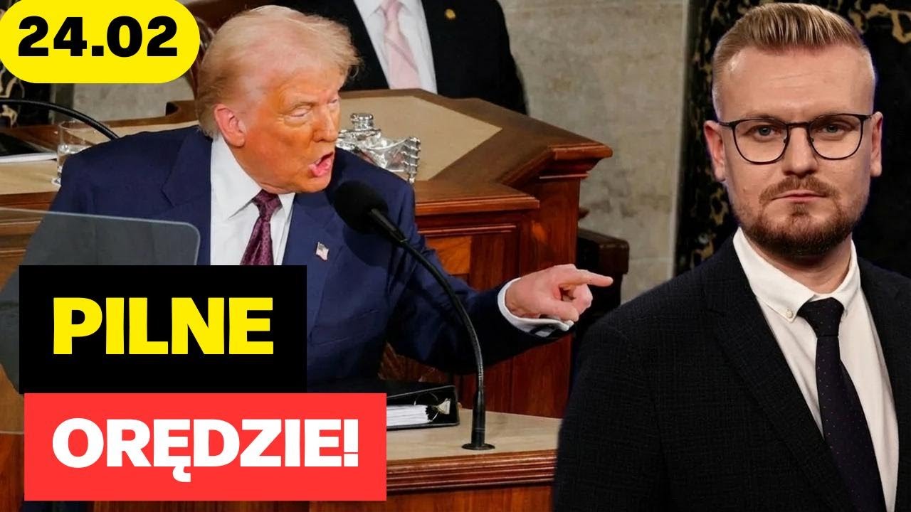 Pilne! Trump zwraca się do Kongresu – wojna czy triumf?