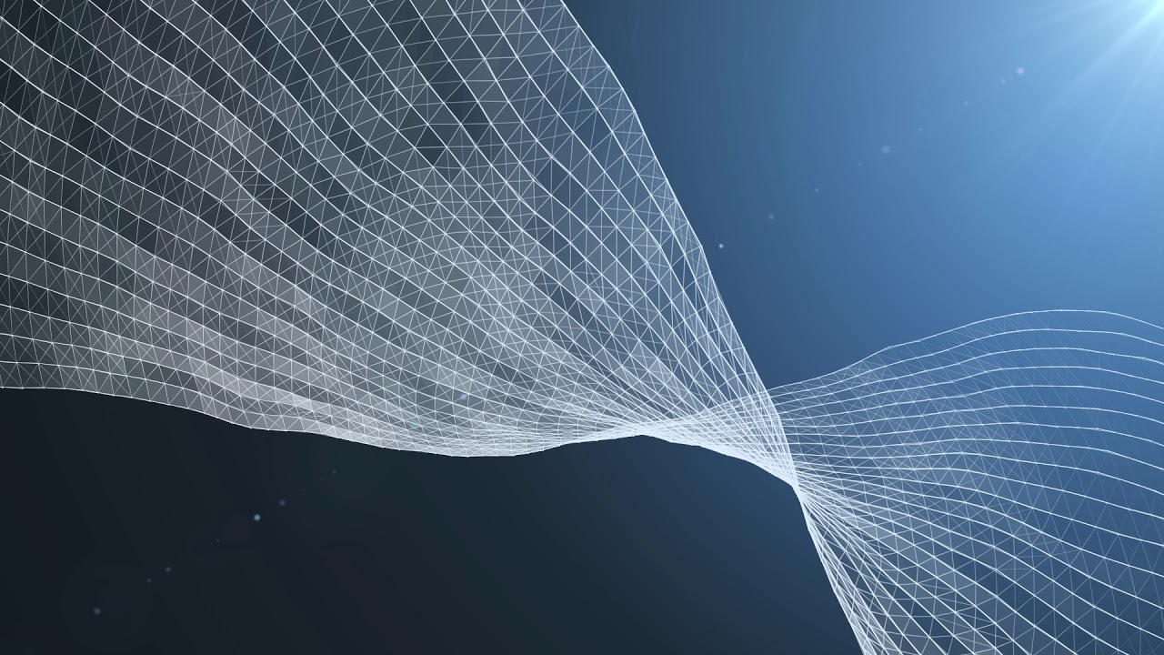 Cinematic wave looped