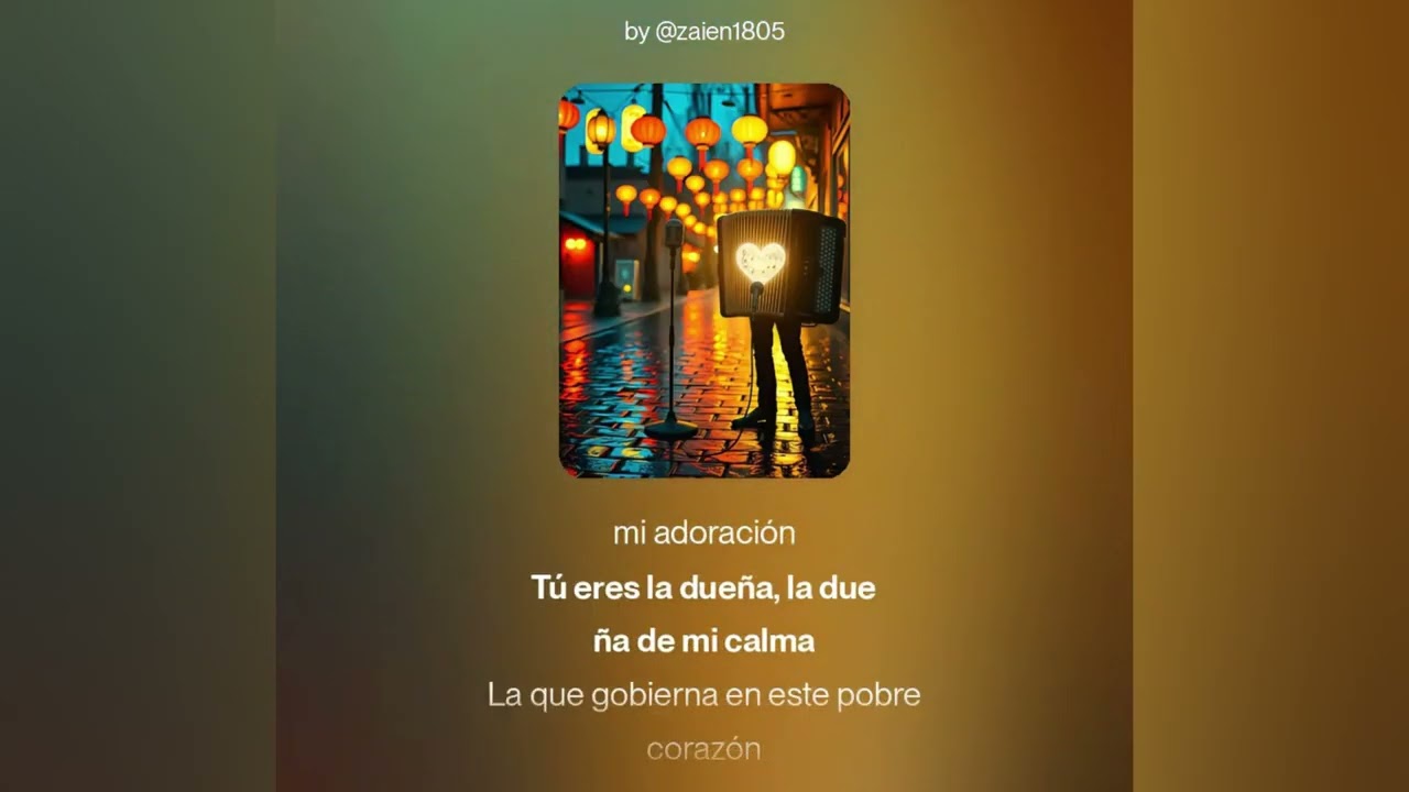 Mi Adoración - Vallenato Romántico - Zaien