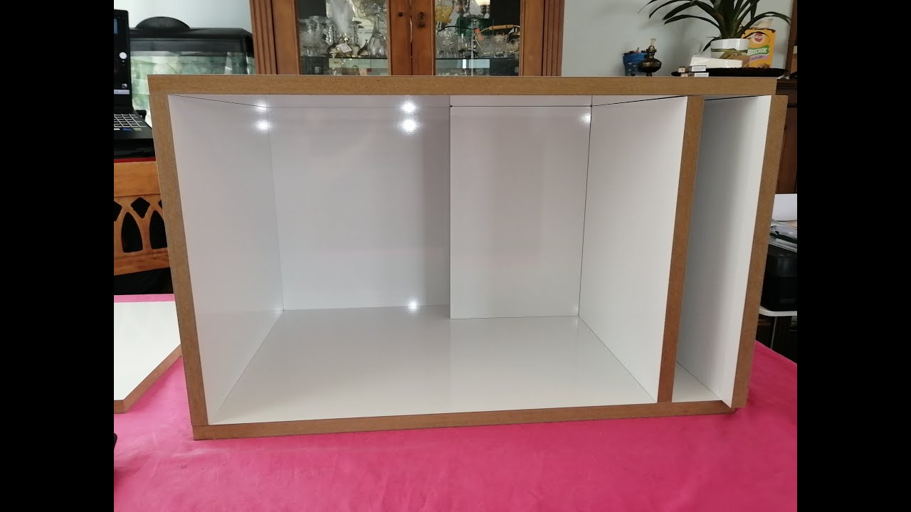 L port 30cm mdf bass kabin yapımı part 1.
