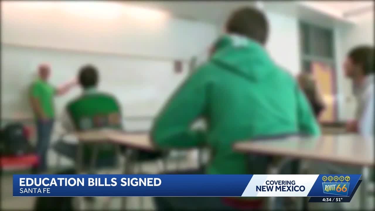 Governor signs education bills into law