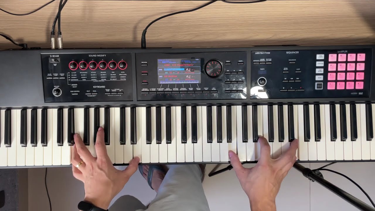 Pacote de timbres Worship para teclado Roland FA 06/07/08