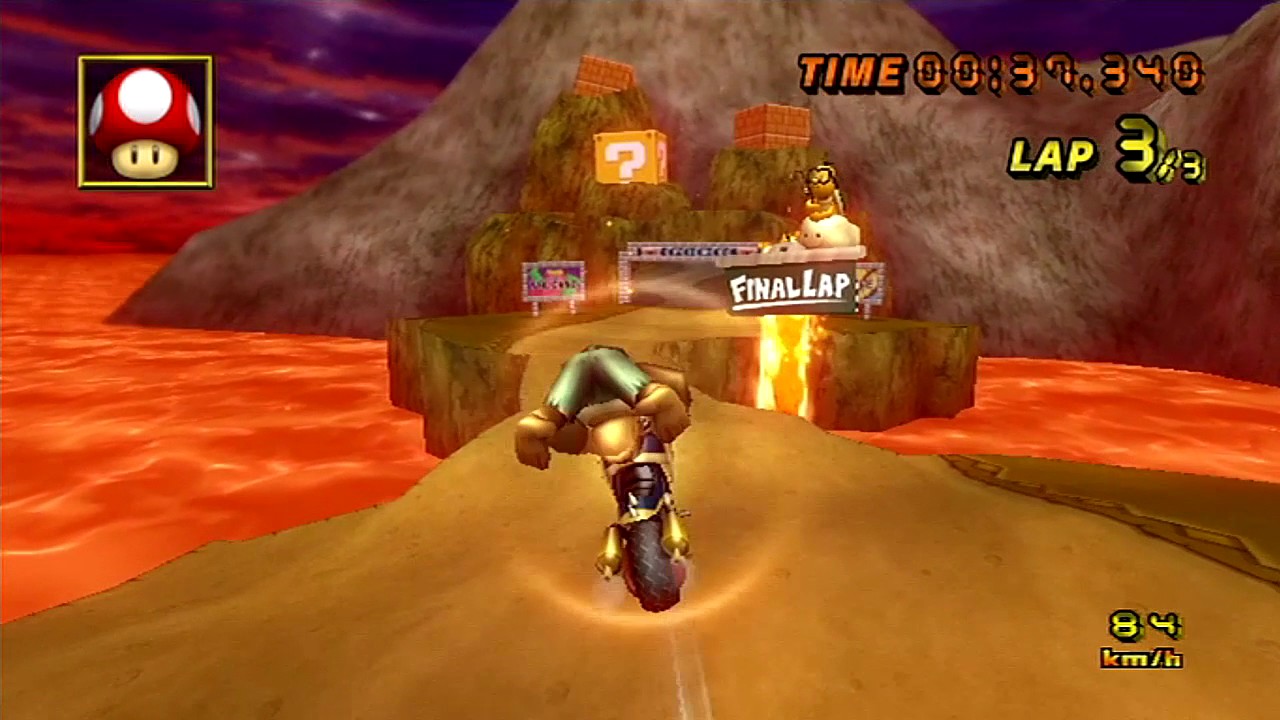 Grumble Volcano (No-Shortcut) - 01:52.382 (WR)