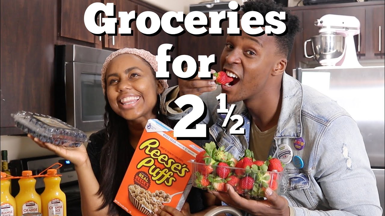 Groceries  for Two and a Half??
