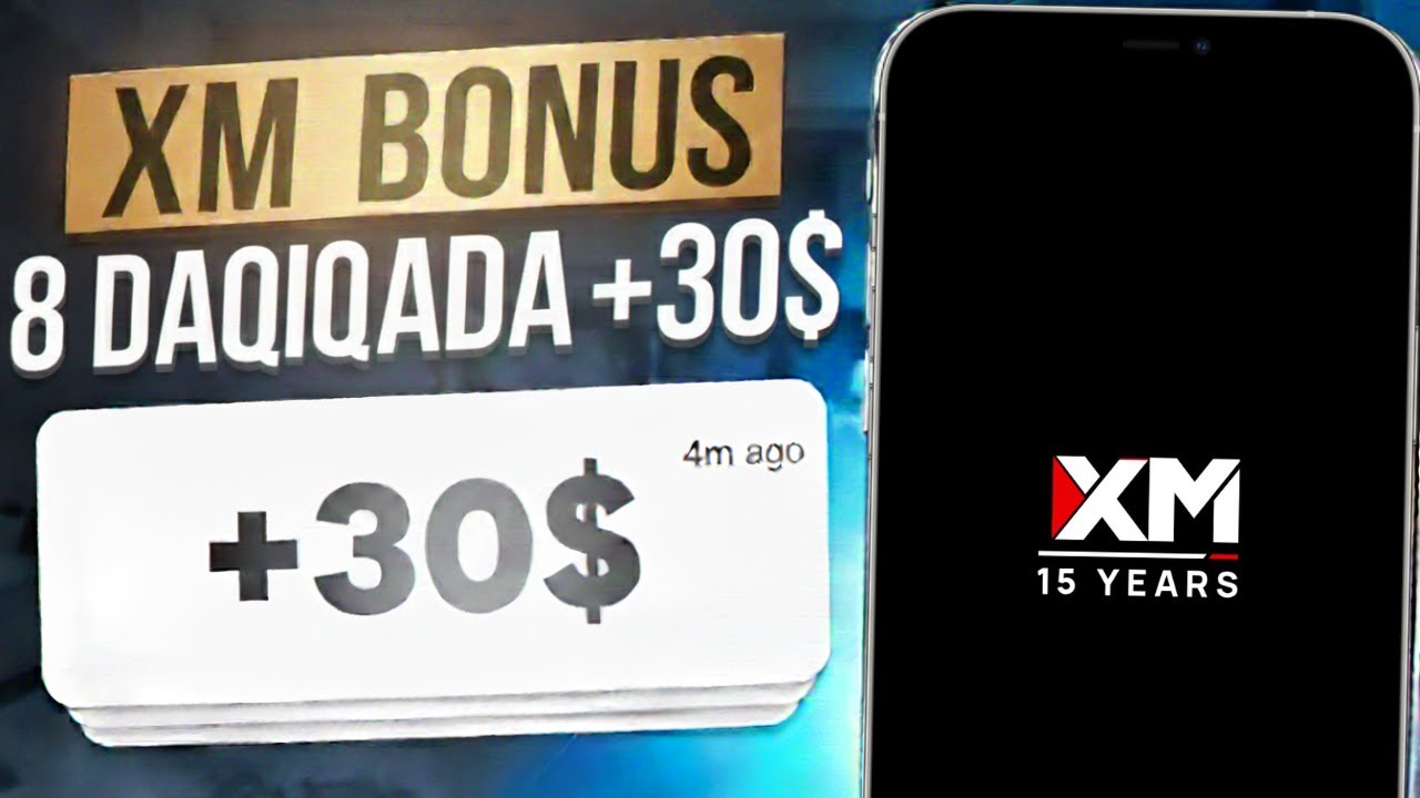XM Bonus 30$ | XM brokeridan to'g'ri ro'yxatdan o'tish va 30$ bonus olish
