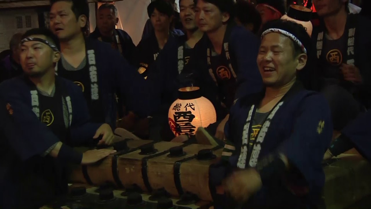 勝山祭り　喧嘩だんじり