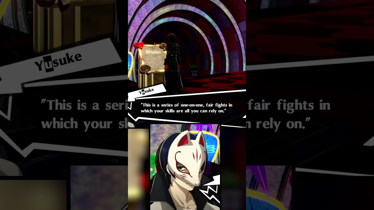 Super Smash Bros reference in Persona 5