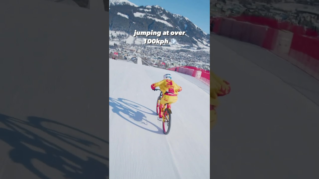 Absolutely insane! Would you send it off a jump at 100kph?  #weridecb #crankbrothers @wibmerfabio