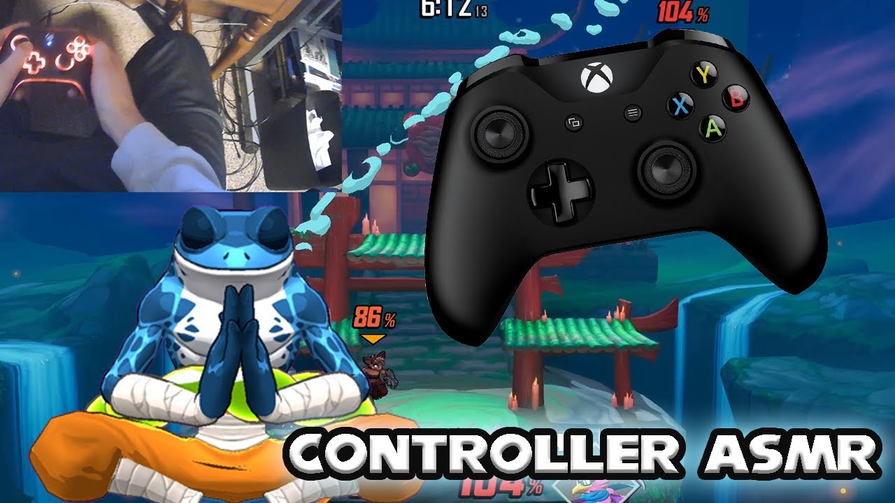 Rivals of Aether II: Xbox Controller ASMR to help you relax (hopefully)