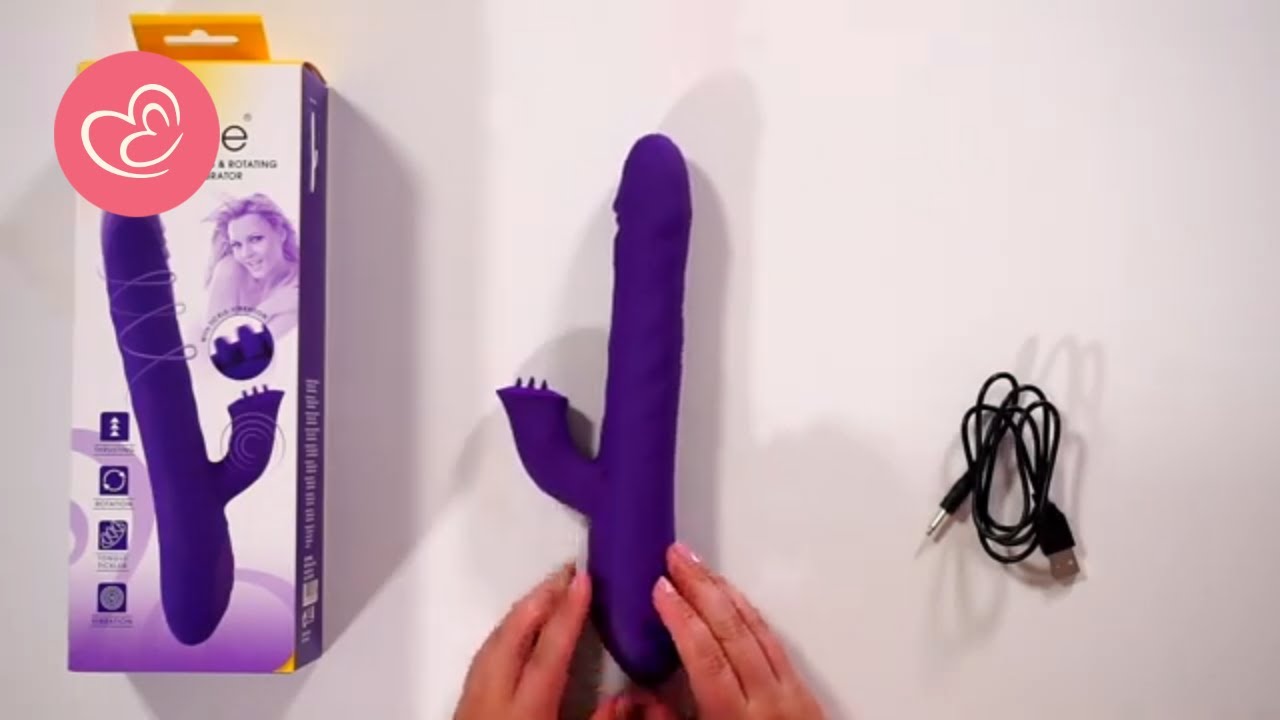 Roterende en Stotende Rabbit Vibrator