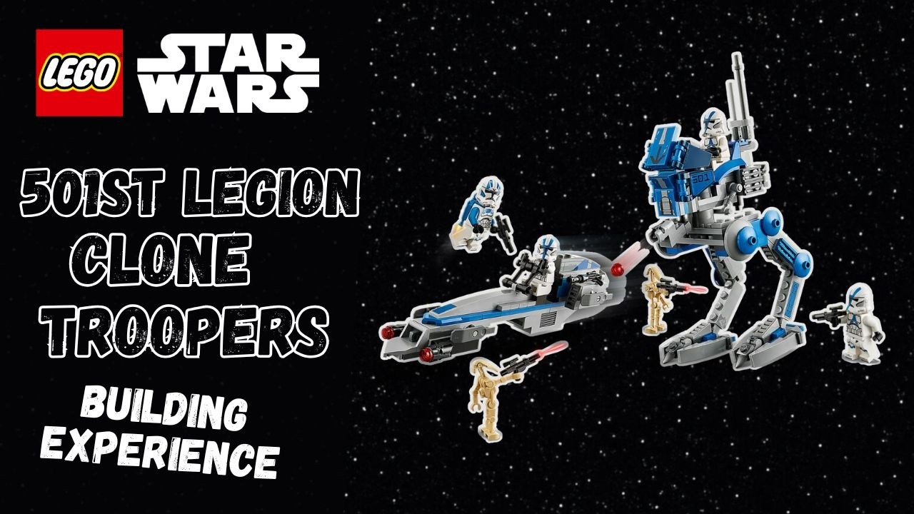 Lego 501st legion clone troopers / chillout building experience