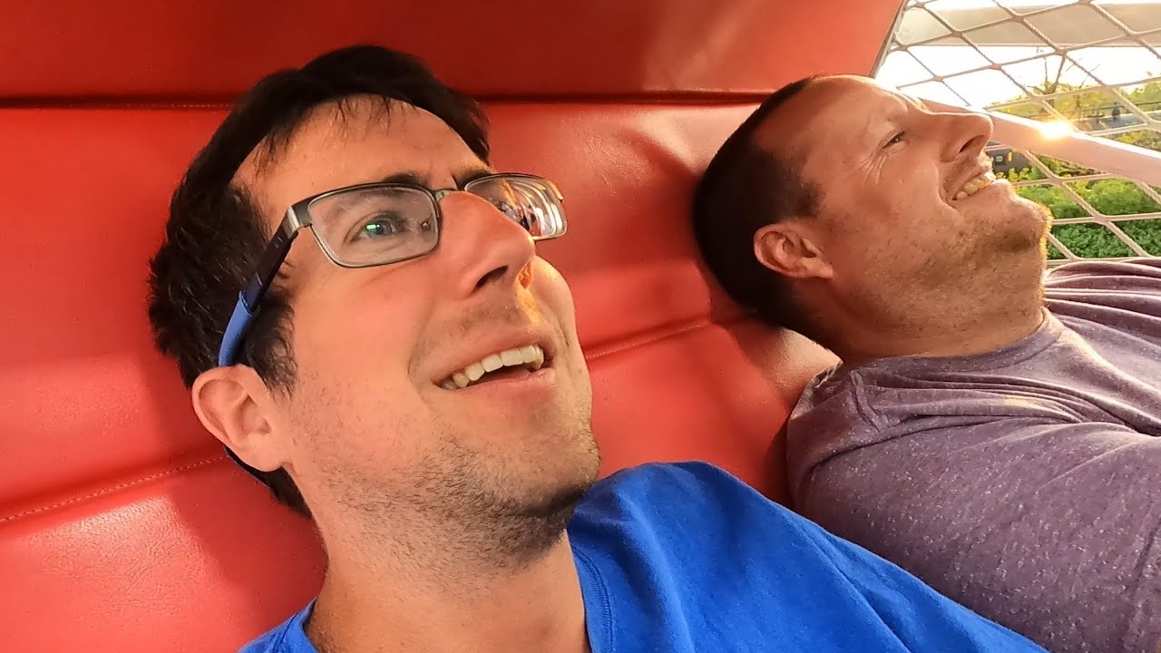 Brendan and me on Zipper at Fayette Mall Spring Carnival (April 30th, 2022)