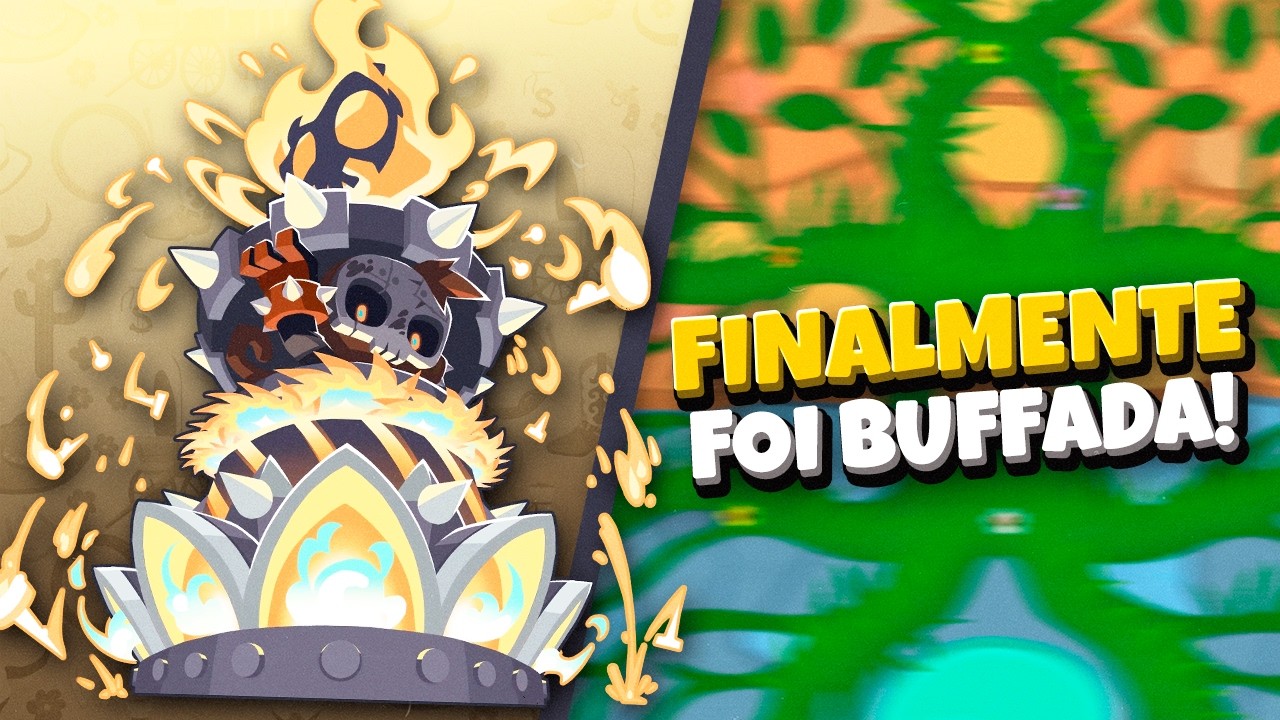 FINALMENTE a PARAGON do COSPE TACHINHA recebeu um BUFF! | Bloons TD 6