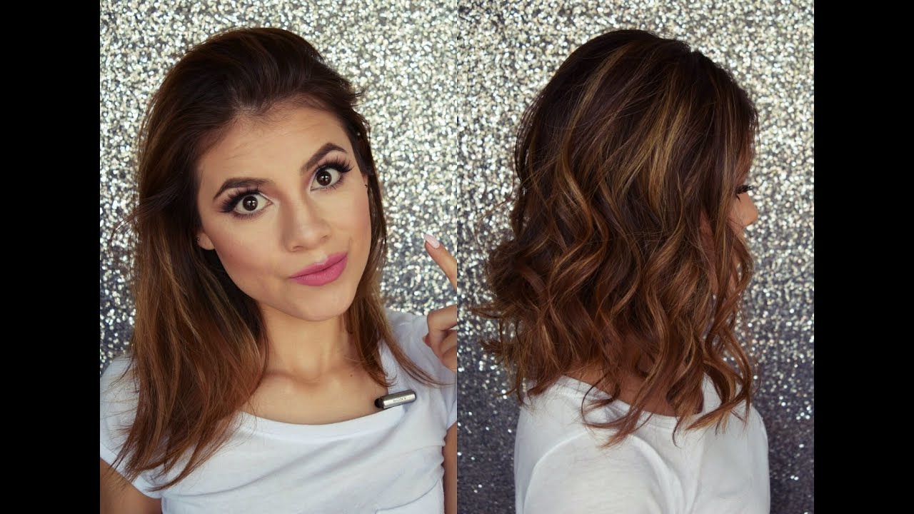 Rizos para cabello corto con plancha