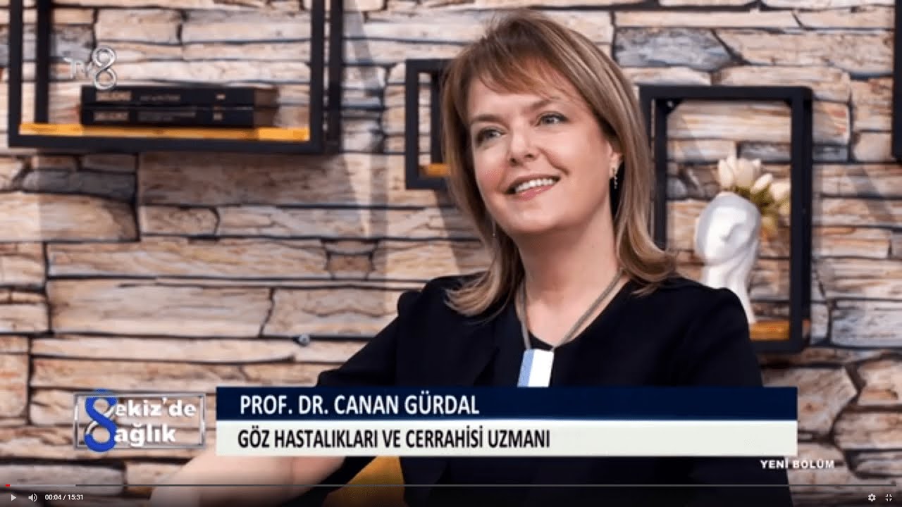 Gözyaşı Kanal Tıkanıklığı Nedir ? | Prof. Dr. Canan Gürdal |  8'de Sağlık