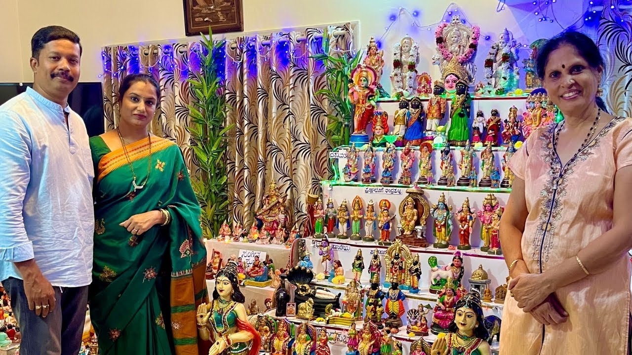 ಸಾಂಪ್ರದಾಯಿಕ ಶೈಲಿಯ ನವರಾತ್ರಿ ಬೊಂಬೆ ಮನೆ । ದಸರಾ 2022 | Dasara Bombe Mane Tour